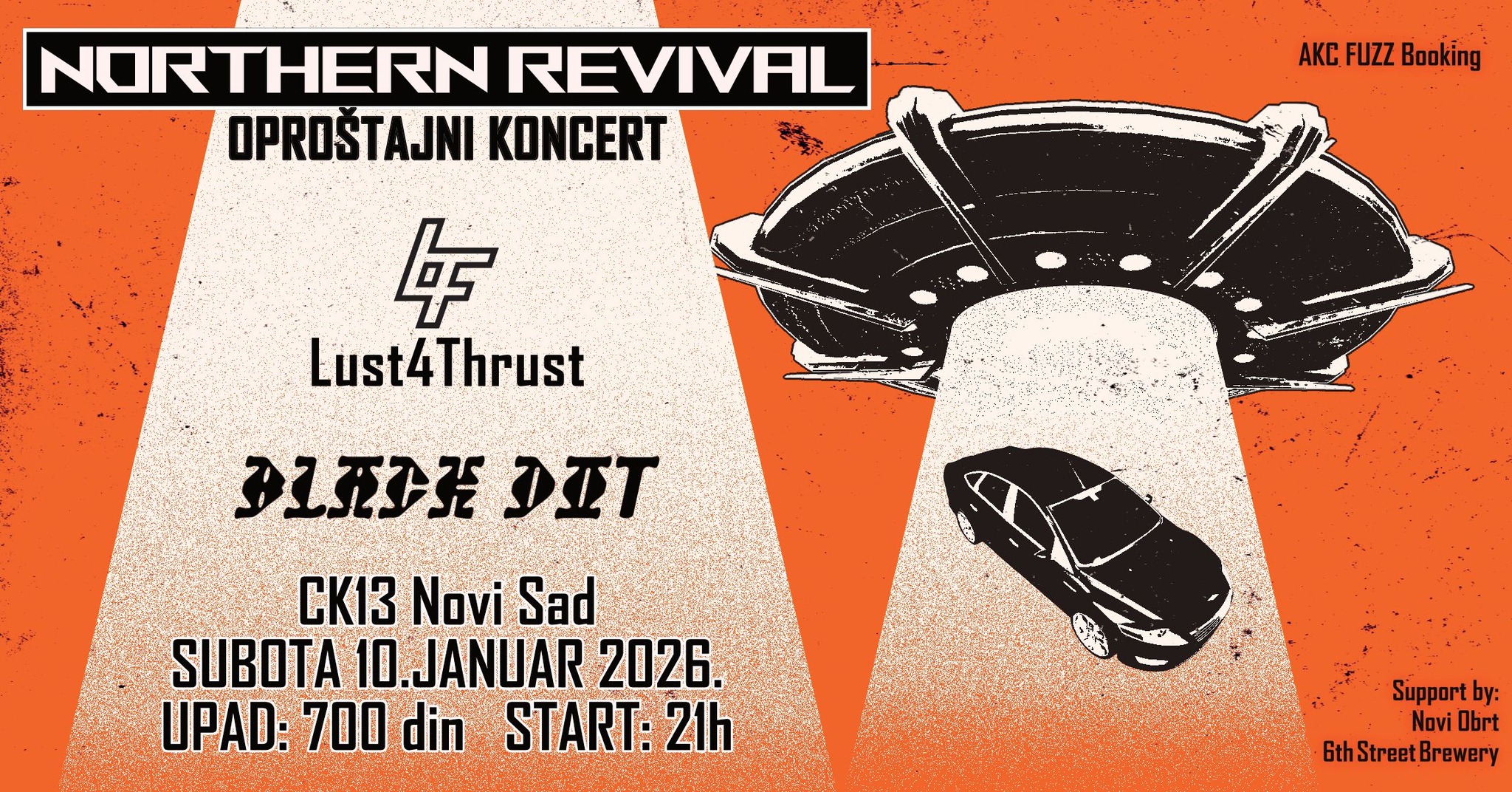 Northern Revival oproštajni koncert najava