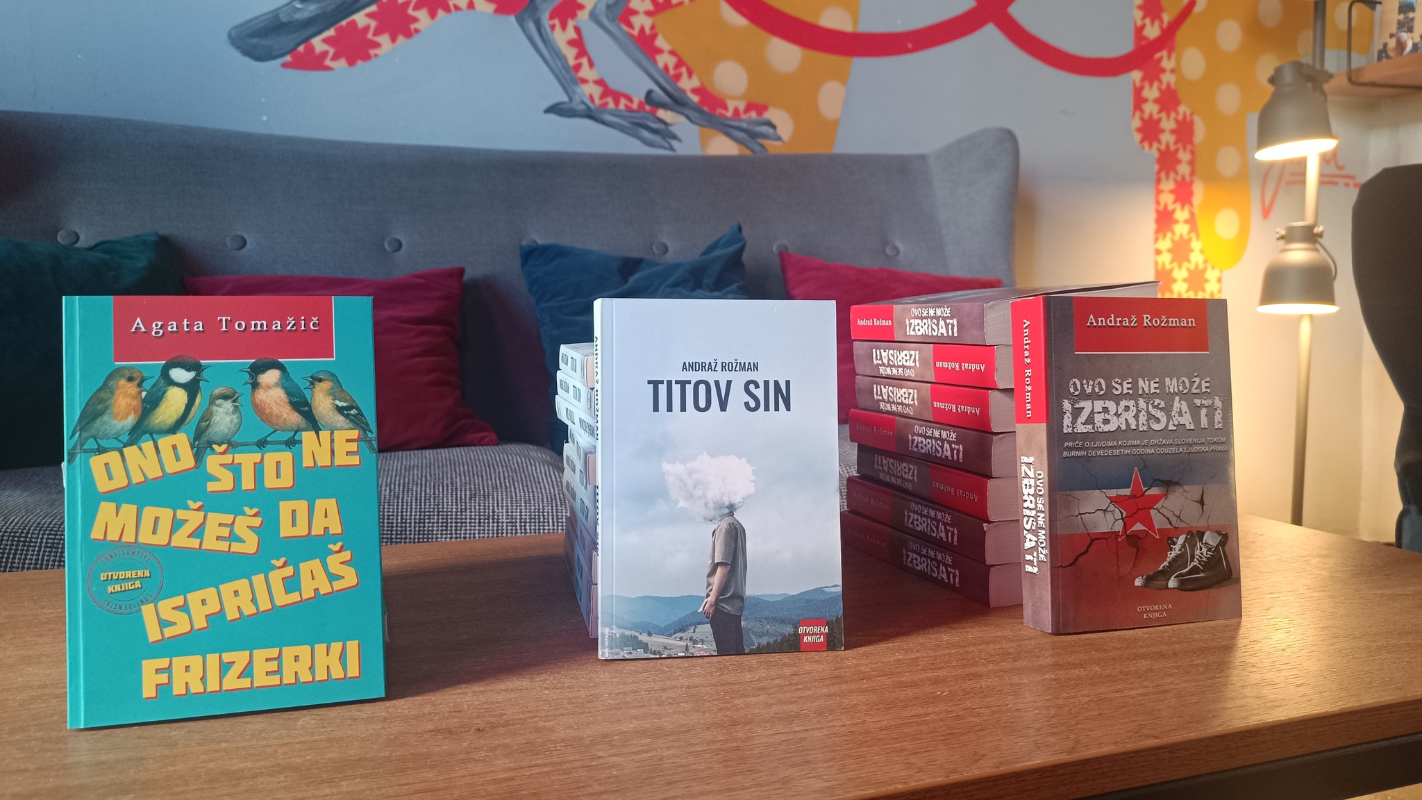 Knjiga "Ovo se ne može izbrisati" Andraža Rožmana