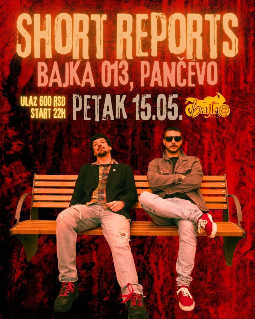 Short Reports najava Pančevo