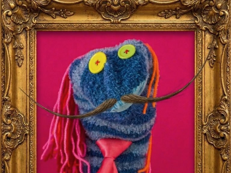 Ivica, sock puppet, maskota KUD Sloboda