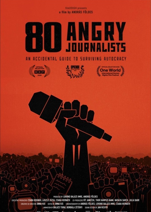 80 gnevnih novinara film plakat