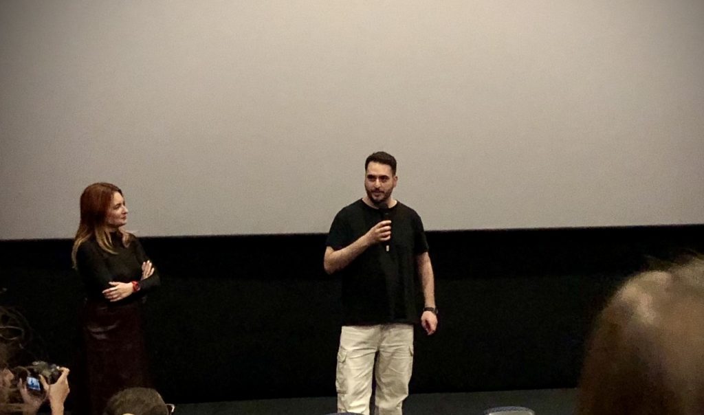 Reditelj Ivan Đurović na retpremijeri filma Last Exit? u okviru Blacklist festivala u Novom Sadu